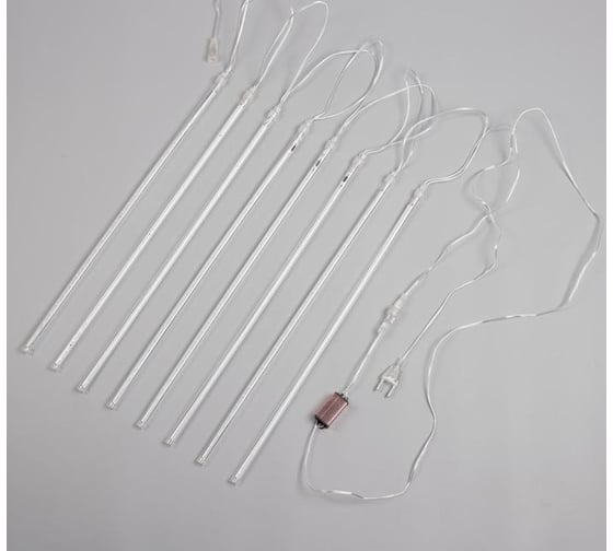 Рифленые сосульки Luazon SPEC УМС-2W, LED-288-12V, 8 шт, синий 5248351