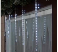Светодиодная уличная сосулька Luazon Тающая LED-18-220V белый 678891