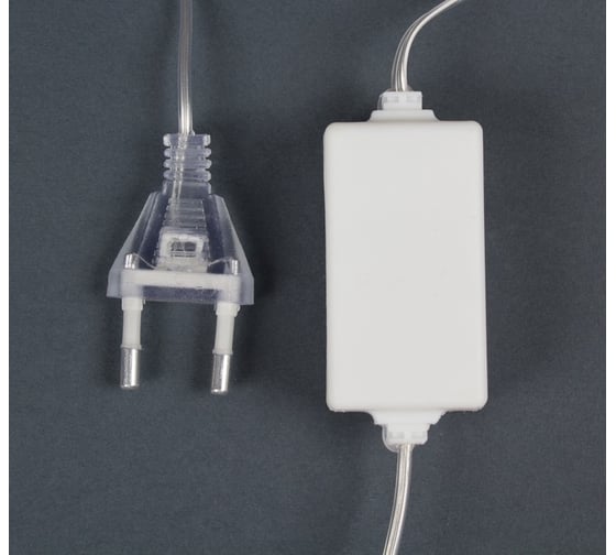 Светодиодная уличная сосулька Luazon Тающая LED-18-220V синий 678892