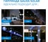 Садовая гирлянда на солнечной батарее Gauss Solar, 10 LED ламп, большие шары, белый свет GS033 9