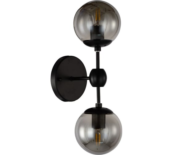 Настенный светильник бра Lumina Deco Zodiak LDW 6001-2 BK