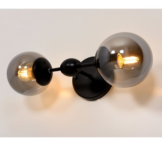 Настенный светильник бра Lumina Deco Zodiak LDW 6001-2 BK