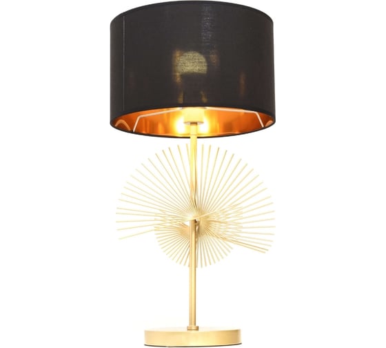 Настольная лампа Lumina Deco Fonti LDT 5534 GD+BK