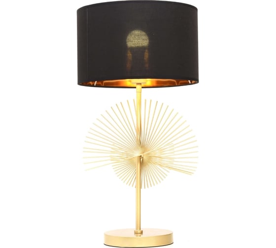 Настольная лампа Lumina Deco Fonti LDT 5534 GD+BK
