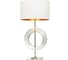 Настольная лампа Lumina Deco Fabi LDT 5531 CHR+WT 1