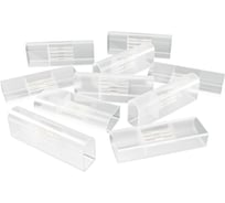 Комплект коннекторов Apeyron для 17-49 прямое соединение неона RGB 220В, smd 5050, 80д/м, 10 шт 09-152