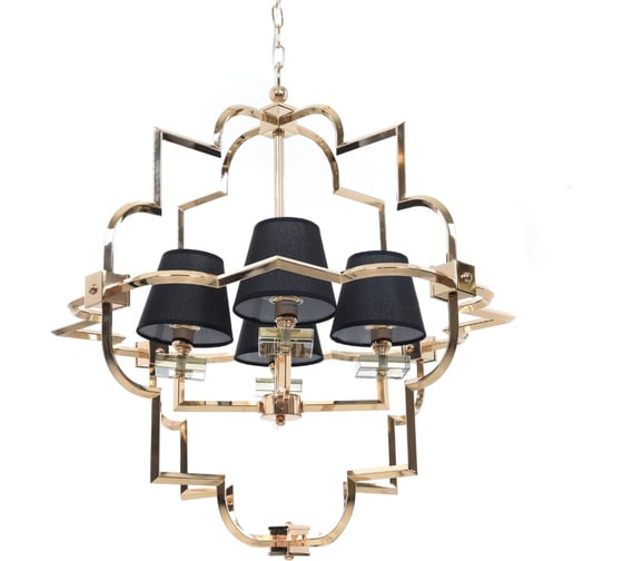 Подвесная люстра Lumina Deco Baltimore LDP 8020-4 GD+BK 1