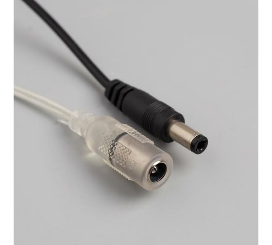 Гирлянда-нить Luazon ROSA Мишура, IP20, 10 м, Н.С. LED-200-12V, БП в комплекте, фиксинг, теплый белый 5198391