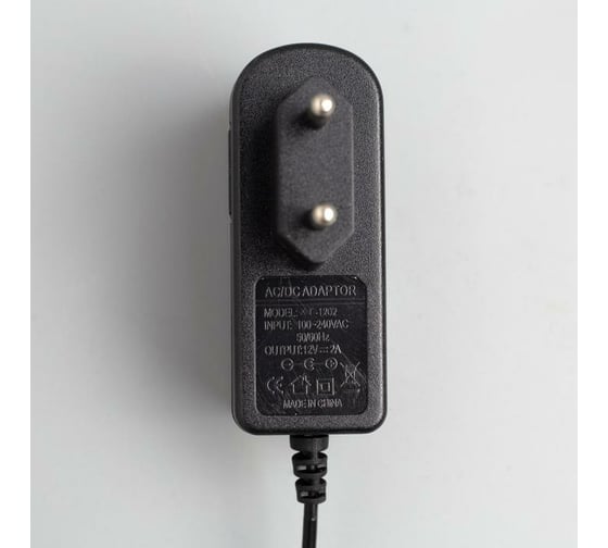 Гирлянда-нить Luazon ROSA Мишура, IP20, 10 м, Н.С. LED-200-12V, БП в комплекте, фиксинг, мультиколор 5198389
