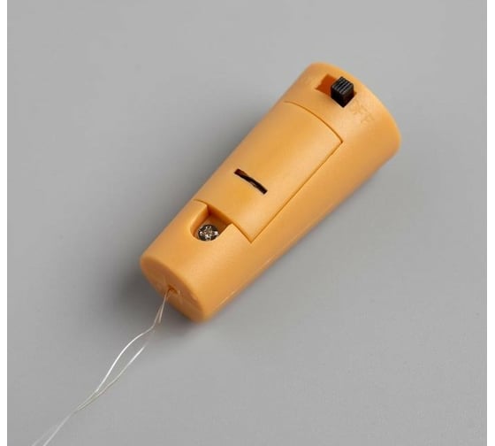 Гирлянда-нить Luazon ROSA Пробка, IP20, 2 м, Н.С. LED-20-4.5V, 3хLR44, фиксинг, мультиколор 2433908