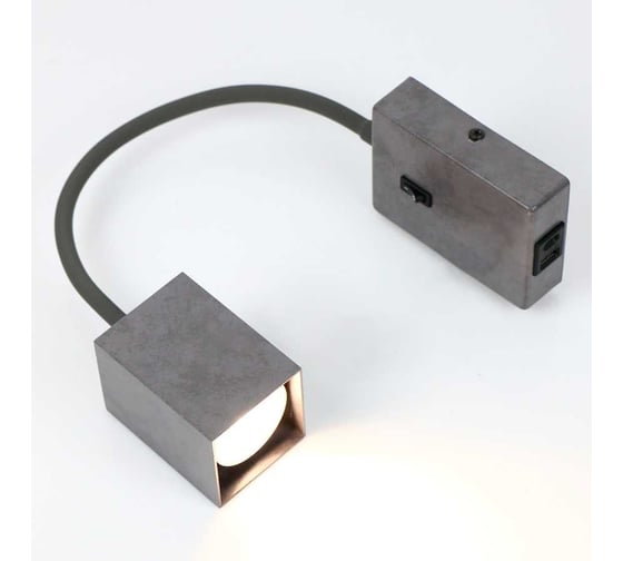 Светильник бра General Lighting Systems на гибком основании с выключателем на корпусе накладной серия Библиотека GWL-GU10-M 661937