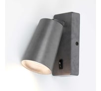 Светильник бра General Lighting Systems с выключателем на корпусе накладной серия Радиант, GWL-GU10-M-IP20, под лампу GU10 662005