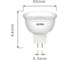 Светодиодная лампа ULTRA LED MR16 8,5W 4000K 2