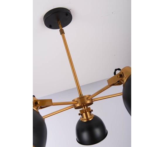 Подвесной светильник Lumina Deco Belmonti LDP D017-5 BK
