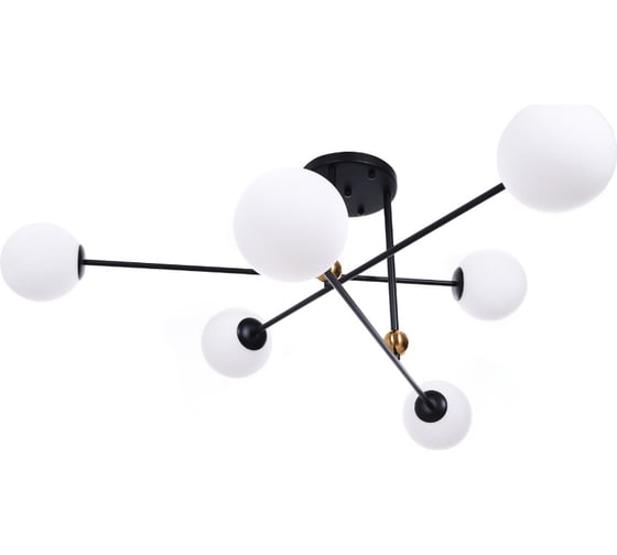 Подвесной светильник Lumina Deco Bersago LDP 8030-6 BK+WT