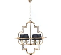 Подвесная люстра Lumina Deco Baltimore LDP 8020-6 GD+BK