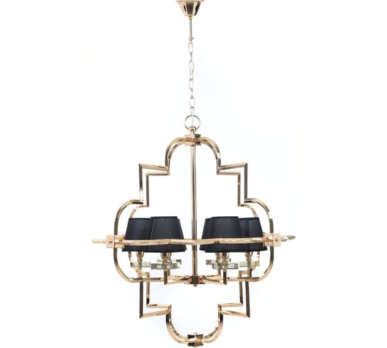 Подвесная люстра Lumina Deco Baltimore LDP 8020-6 GD+BK 1