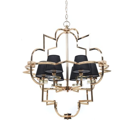 Подвесная люстра Lumina Deco Baltimore LDP 8020-6 GD+BK