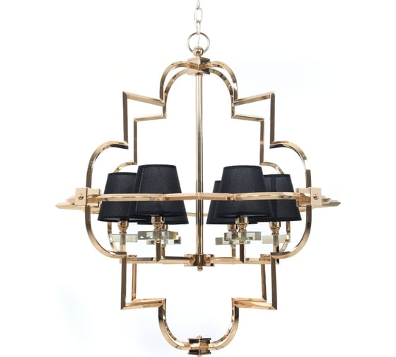 Подвесная люстра Lumina Deco Baltimore LDP 8020-6 GD+BK
