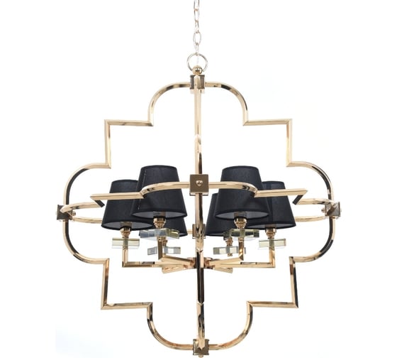 Подвесная люстра Lumina Deco Baltimore LDP 8020-6 GD+BK