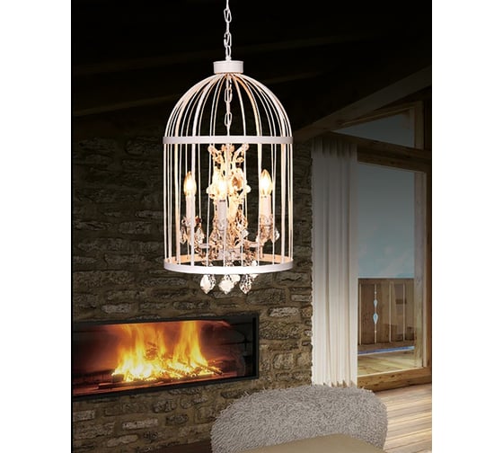 Подвесная люстра Lumina Deco Archivia LDP 161 WT