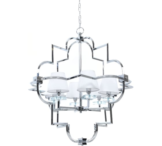 Подвесная люстра Lumina Deco Baltimore LDP 8020-6 CHR+WT