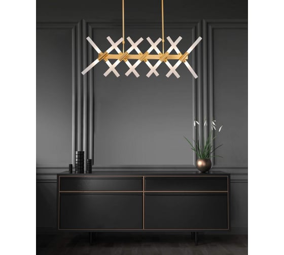 Подвесная люстра Lumina Deco Alford LDP 6036-20 GD