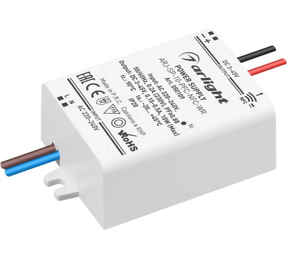 Блок питания Arlight ARJ-SP-10-PFC-NFC-WR 1шт 050109