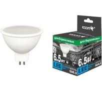 Светодиодная лампа ECON LED MR 6,5 Вт GU5.3 6500K 220V ES 74650532-220