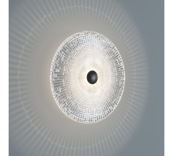 Настенный светодиодный светильник Eurosvet Titania 40033/1 LED черный a070271