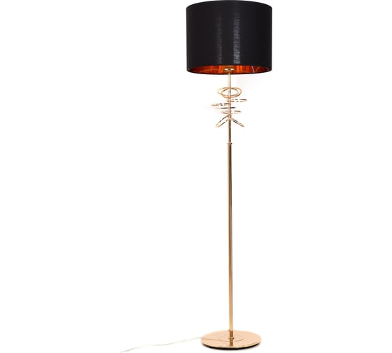 Торшер Lumina Deco Milari LDF 5530 F.GD+BK