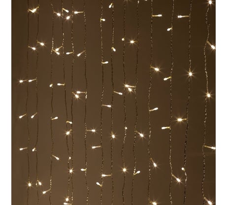 Светодиодная новогодняя гирлянда ЭРА теплый белый, 400 LED, IP20 ЕNIG-400W Б0051873
