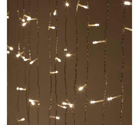 Светодиодная новогодняя гирлянда ЭРА теплый белый, 400 LED, IP20 ЕNIG-400W Б0051873