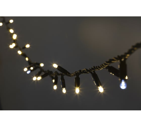 Гирлянда ЭРА ERAPSNP3 30LED нить 3 м, теплый свет, ПВХ, 220В, IP65 Б0051887