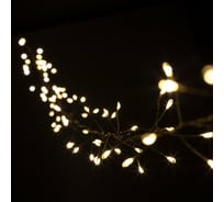 Светодиодная новогодняя гирлянда ЭРА Мишура нить, 3 м, теплый белый, 220 V ЕNIG-100M Б0051871