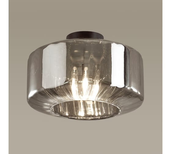 Потолочный светильник ODEON LIGHT стекло E27 1*60W BINGA 4746/1C