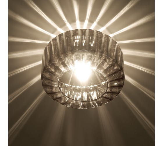 Потолочный светильник ODEON LIGHT стекло E27 1*60W BINGA 4746/1C