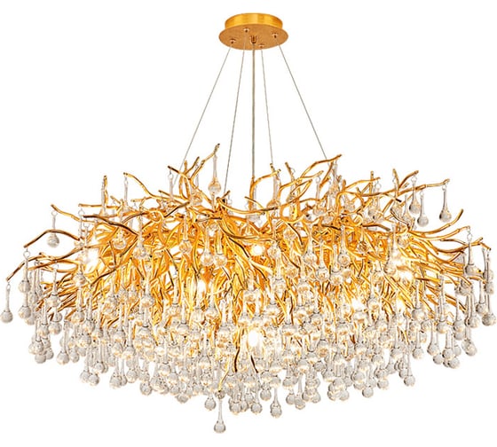 Люстра IMPERIUMLOFT Droplet Chandelier circle D80 213701-22 1