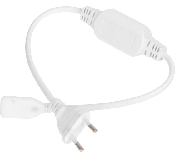 Сетевой кабель с вилкой WOLTA для светодиодной ленты COB 220В WPC-PCS-COB/220V