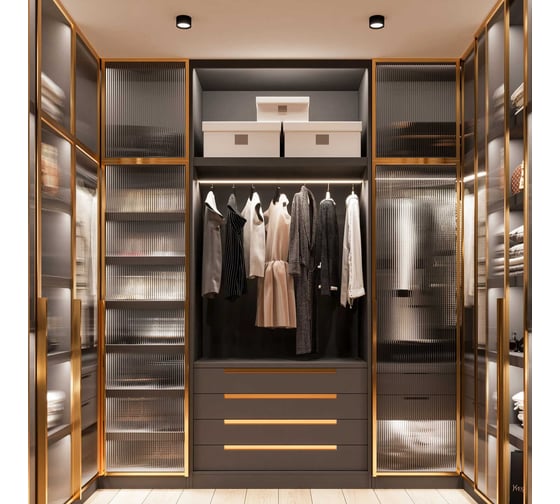 Профиль Arlight WARDROBE-1930-2000 ANOD 2м 053565