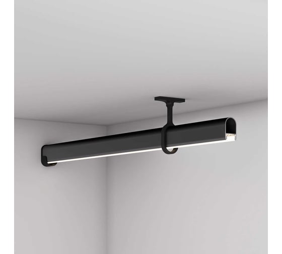 Профиль Arlight WARDROBE-1930-2000 ANOD BLACK 2м 054943