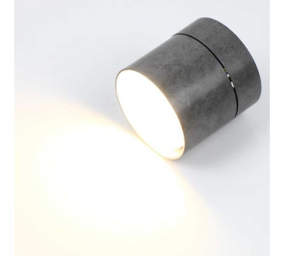 Светильник спот на основании General Lighting Systems серия Вихрь, GWL-GX53-M-IP20, под лампу GX53 до 50Вт, корпус металл 662018