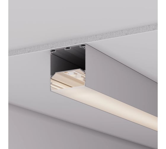 Профиль Arlight LINE-M-7575-2500 ANOD 2,5м 056348