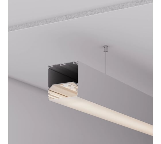 Профиль Arlight LINE-M-7575-2500 ANOD 2,5м 056348