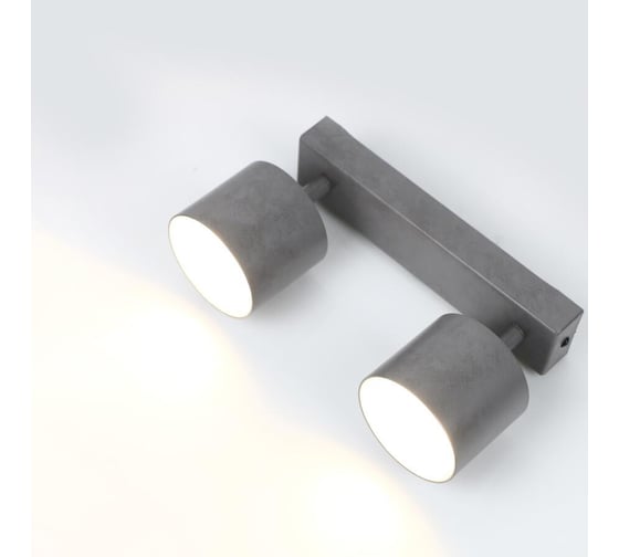 Светильник General Lighting Systems спот, двойной, на основании, серия Башня, GWL-2GX53-M-IP20, под 2 лампы GX53 до 50Вт 662041