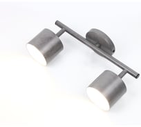 Светильник General Lighting Systems спот, двойной, на круглом основании, серия Башня, GWL-2GX53-M-IP20, под 2 лампы GX53 до 50Вт 662045