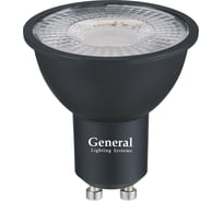 Светодиодная лампа General Lighting Systems GLDEN-MR16-DIF-10-230-GU10-4500, 10Вт, 630 Лм, цоколь GU10, колба MR16 софит 662110