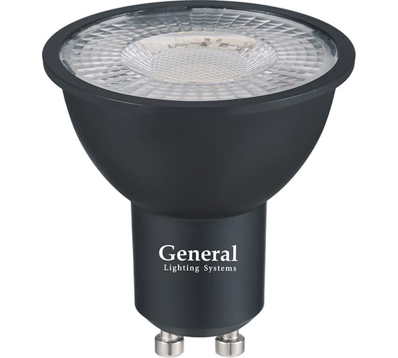 Светодиодная лампа General Lighting Systems GLDEN-MR16-DIF-10-230-GU10-4500, 10Вт, 630 Лм, цоколь GU10, колба MR16 софит 662110