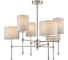 Люстра LUMION на штанге E14 6*40W LATTI 8262/6C 2