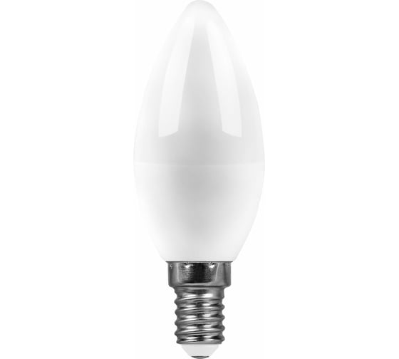 Светодиодная лампа SAFFIT SBC3709 Свеча E14 9W 6400K 55170